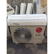 ac bekas second lg smart &amp; dual inverter 1/2 -1pk unit only