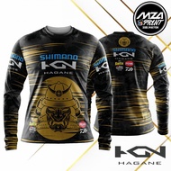 Shimano KN HAGANE Edition เสื้อตกปลาระเหิด | เสื้อผ้าตกปลาแห้งเร็วป้องกันรังสียูวี | เสื้อเจอร์ซีย์ 
