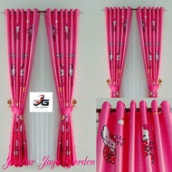 Gorden Paling Populer Tirai Import Mewah Gorden Import Mewah Gorden Mewah Ring 12 Hordeng Karakter 1