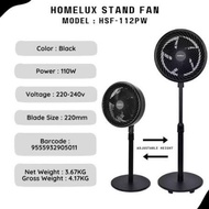 Homelux Stand Fan ModelHSF112pw