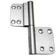 Engsel Pintu Paduan Aluminium Untuk Dapur Kamar Mandi Dapat Dilepas - Kanan / Perak