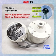 Dynamax 60W 100W Matching Transformer Horn Speaker Driver Unit Masjid Surau 60Watt 100Watt DR60TM DR