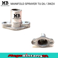 Inlet manifold sprayer TU26 manipul karburator mesin semprot hama TU26