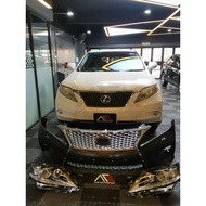 lexus RX350 rx facelift conversion bodykit