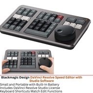 Blackmagic Design DaVinci Resolve Speed Editor with Studio Software