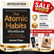 Premium: Black Atomic Habits Workbook by James Clear (Basa Pilipinas) Atomic Habits Book