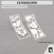 Rei Ayanami Asuka Langley Evangelion Pilot Vinyl Decal Anime Sticker