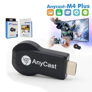 Anycast M 4 Plus Hdmi Wifi หน้าจอแสดงผล Hdtv Ios 8 , 9 , 10 11 , Handroid 2019 M 2 M 3 M 8 M 9 Q1