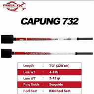 Dragonfly 732 - gen 4 | 4 - 8 lb | Relix nusantara rod spinning