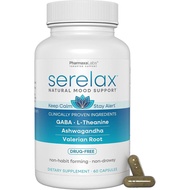 Nutritional Supplement Stress Relief Supplement - Supports Mood & Mental Focus - Feel Calm And Relax