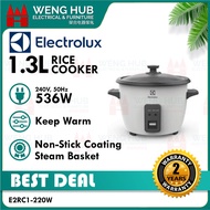 Electrolux 1.3L Non-Stick Rice Cooker E2RC1-220W
