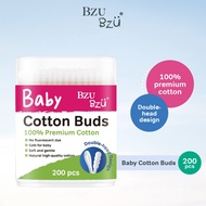 *BZU BZU* Baby Cotton Buds 200pcs