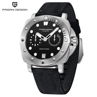 Op105นาฬิกาข้อมือดีไซน์ PAGANI ผู้ชายนาฬิกาสแตนเลสกระจกแซฟไฟร์กันน้ำ100เมตรนาฬิกากลไกอัตโนมัติหรูหรา