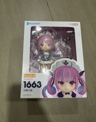 全新 黏土人 1663 Hololive 凑阿庫婭 Good Smile Company Hololive Minato Aqua Nendoroid 1663
