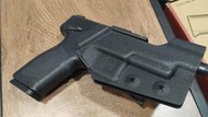 五0兵工 TP22 原廠瓦斯手槍專用快拔黑色槍套，不含槍哦