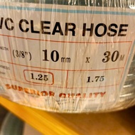 PVC clear hose flexible pipe Pipe for Water Water Tube Fluid Industry Hose Tube Clear Tube Flexible 