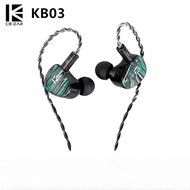 KBEAR KB03 Bone Conduction & DD & BA Hybrid HiFi Earphones Sound Unleashed In Ear Monitor Wired Head
