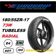 EUROGRIP 180/55-17 73W 180/55ZR-17 RADIAL TUBELESS TYRE