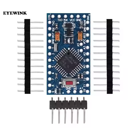 1pcs/lot Pro Mini 168/328 Atmega168 5V 16M / ATMEGA328P-MU 328P Mini ATMEGA328 5V/16MHz For Arduino 