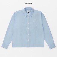 Vobia Stripe Shirt Anora - Blue