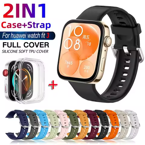 Replacement Strap For Huawei Watch Fit 3 Strap Silicone Watchbands Strap For Huawei FIT 3 Watch Stra