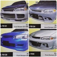 Wira Front Bumper (FB181, FB120, FB98) Fibreglass Without Paint