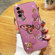 YBD Phone Case For Samsung Galaxy A56 A54 A55 A24 A36 A25 A26 A34 A35 M56 M55 C55 F55 5G Electroplat