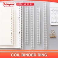 Coil Binder Ring [A4 | A5 | B5] Customized Planner Polypropylene Push Pull & Scissor Type Officom Fi