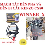 Auto Passing Circuit to Turn On/Off Headlights and Kenzo CX80 Ball Lights for WINNER X