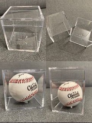 「一打」12個 棒球壓克力收藏盒 一打價格 不包含球 台灣製造 棒球