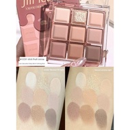 eyeshadow palette 眼影盘 Piring eyeshadow sembilan warna kalis air matte JILL LEEN