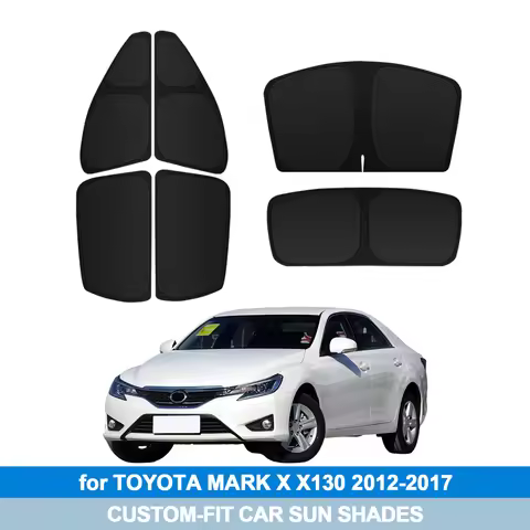 For TOYOTA MARK X X130 2012-2017 Windshield Sun Shade Side Window Shades Cover Sun Visor Shield Priv
