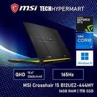 MSI Crosshair 15 B12UEZ-444MY 15.6" Laptop/ Notebook (i7-12700H, 16GB, 1TB, NV RTX3060, W11H, 165Hz)