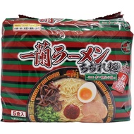 Ichiran Ramen with curly noodles Ichiran special secret powder (5 servings)
