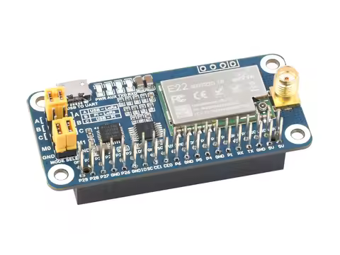 Raspberry Pi SX1262 SX1268 LoRa HAT Module 915MHz 868MHz 470MHz 433MHz Frequency Band UART Interface