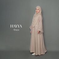 Hayya Abaya Syari Linen Material Venezia Stone by Levezein (Hajj and Umrah Dress) Abaya Abaya Dress 
