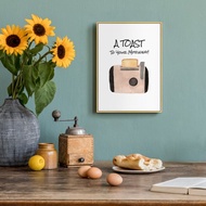 A Toast to Your Morning-廚房掛畫/早餐店/玄關/角落空間/麵包機