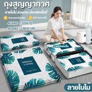 Vacuum Bag Space Saving Storage (Leaf Pattern)