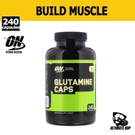 Optimum Nutrition Glutamine 1000mg | Build Muscle | 240 Capsules