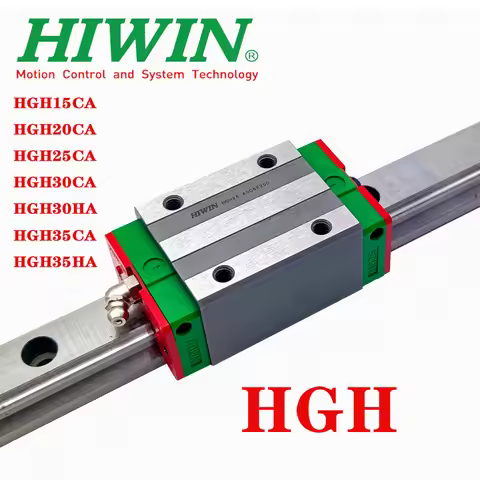 New Original HIWIN Linear Guide Rail Slider Block HGH15CA HGH20CA HGH20HA HGH25CA HGH25HA Alloy Stee