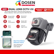DOSEN Cctv Camera Wifi 360 Wireless Outdoor Waterproof Dual Lens cctv camera for house 4G HD 1080P full color night vision surveillance V380 Pro App
