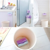 Plastic Bag Dispenser Holder Roll Trash Bag Wall Mount Dustbin