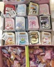 代購）拉鍊袋 - 適盒放散紙 / 充電線 / 耳機  Sanrio  Little twin stars  Hello kitty  My melody  pompompurin 布甸狗 cinnam