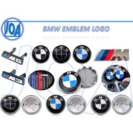 [JOA] Logo emblem M badge M logo Wheel cap steering hood trunk grille grill emblem For BMW F10 F30 E60 E90 X1 X3 X5 X6