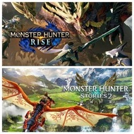 魔物獵人 物語 2:破滅之翼+魔物獵人 崛起 MONSTER HUNTER STORIES 2+MONSTER HUNTER RISEMONSTER HUNTER RISE Switch