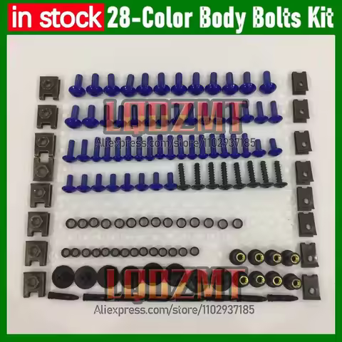 268PCS Fairing Bolts Screws Kit For YAMAHA NVX155 AEROX155 V1 NVX AEROX 155 17 18 19 20 2017 2018 20