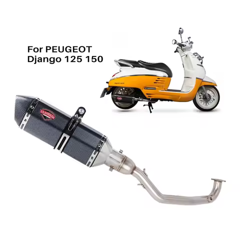 Motorcycle Air-cooled For PEUGEOT Django 125 150 Exhaust Pipe Modification Django125 Django150 Exhau