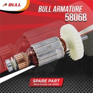 MESIN BULL armature 5806B for circular saw machine dynamo rotor armature/ 5806B