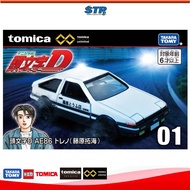 TOMICA PREMIUM UNLIMITED 01 - INITIAL D TOYOTA AE86 TRUENO (Takumi Fujiwara) / TOMICA PREMIUM 40 AE8