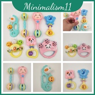 7pcs Eco-friendly Baby Teething Toys Set For 0-6 Months Safe And Non-toxic